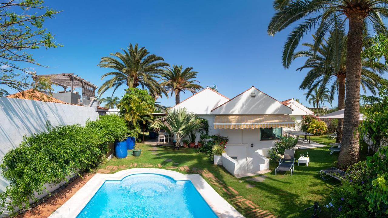 La Villa Calypso - Vivienda Vacacional Con Piscina Privada Maspalomas  Zewnętrze zdjęcie